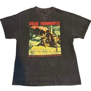 Vintage Y2K Dead Kennedys 2005 Give Me Convenience or Give Me Death Shirt Medium